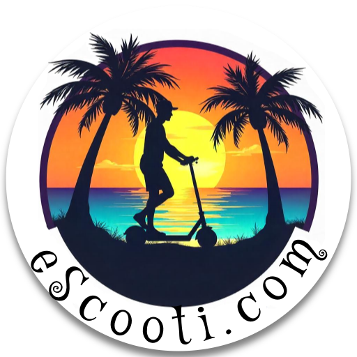 Logo of eScooti.com Electric Stand-Up Scooter Rentals St. Thomas, USVI